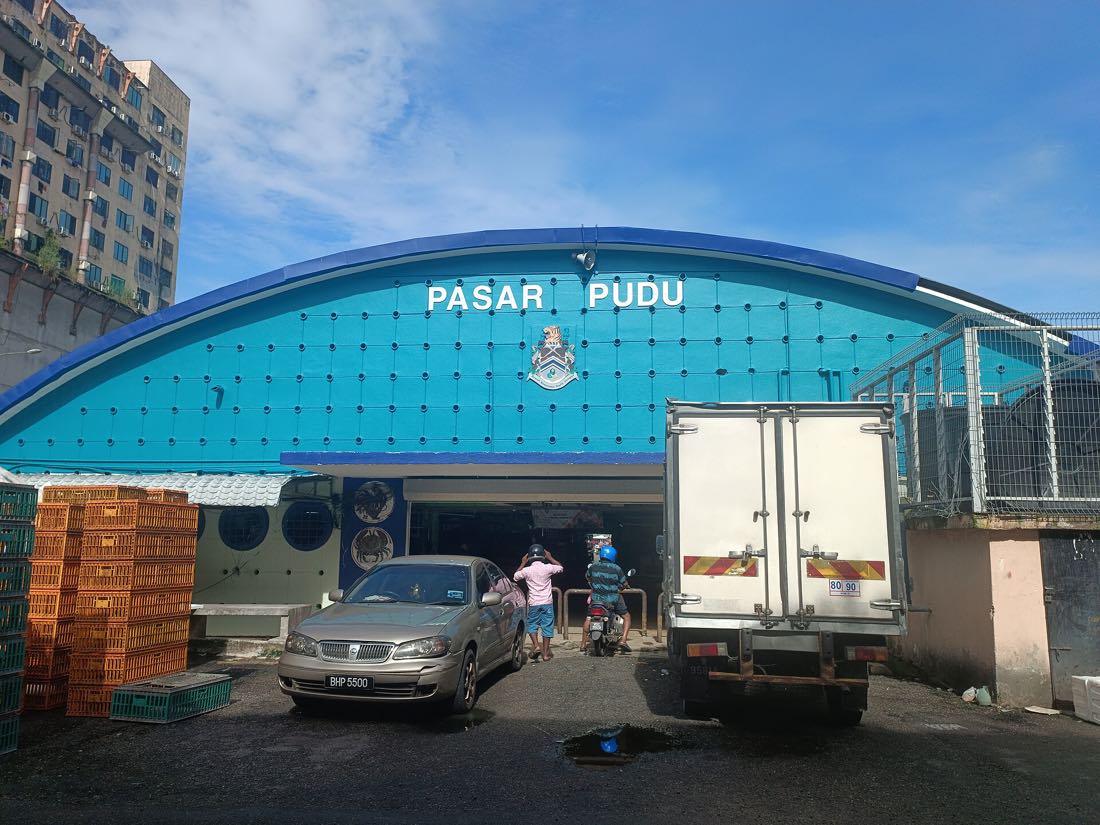 The market at Pudu, Kuala Lumpur